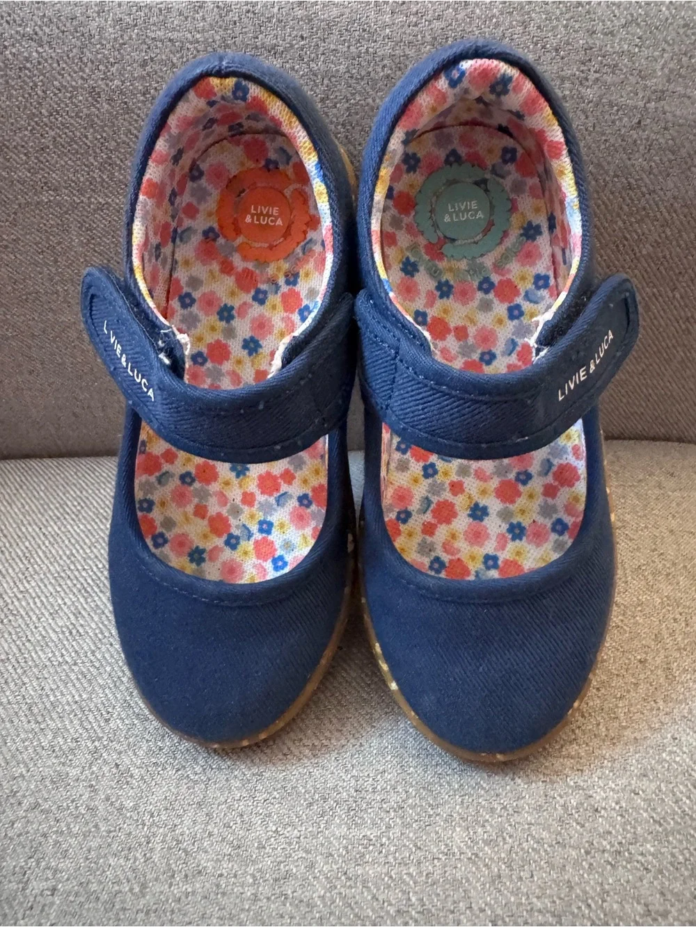 Livie and Luca Mary Jane Canvas Shoes